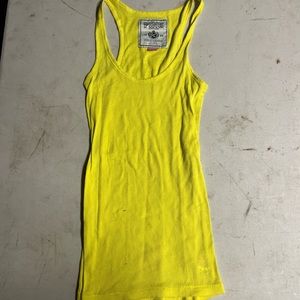 Pink vintage yellow tank top
